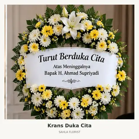Krans Bunga Duka Pasuruan Kota